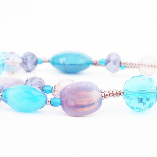 イタリア製 アヴェ・カプリース ベネチアンガラス ネックレス コラリーナ・ネックレス 7918-AV20