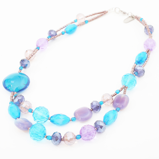 イタリア製 アヴェ・カプリース ベネチアンガラス ネックレス コラリーナ・ネックレス 7918-AV20