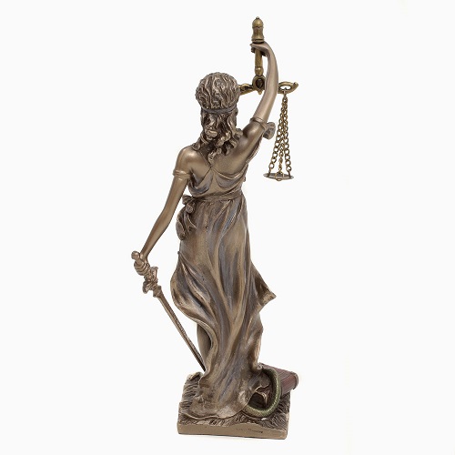 イタリア製 正義の女神像(LADY JUSTICE)　7930-FG19