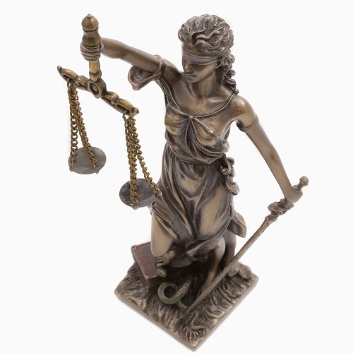 イタリア製 正義の女神像(LADY JUSTICE)　7930-FG19