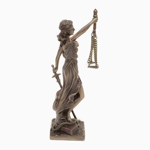 イタリア製 正義の女神像(LADY JUSTICE)　7930-FG19