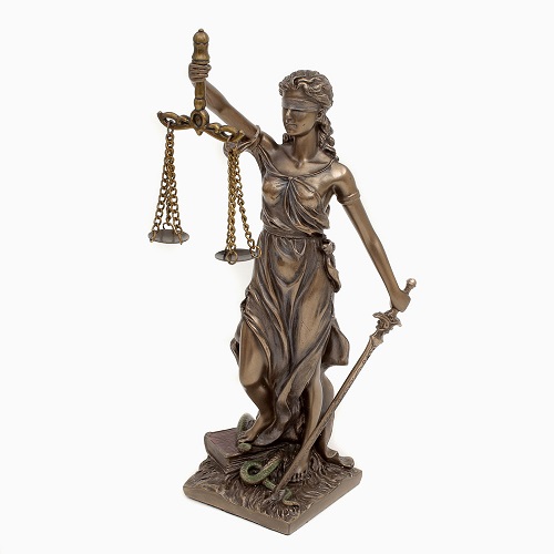 イタリア製 正義の女神像(LADY JUSTICE)　7930-FG19