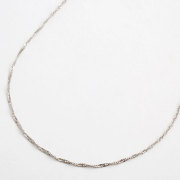 純プラチナ ネックレス 45cm スクリュー チェーン 造幣局検定 刻印入　1062-NP09