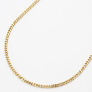 18金 上下2面カット 60cm 10g キヘイネックレス　1534-NG10