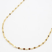18金 ネックレス ペダル 45cm 1.8g　2372-NG15