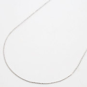 K10WG 4面カットボールチェーン 45cm　3657-NM17