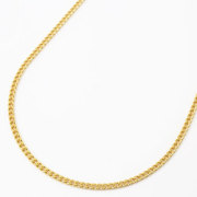 純金 喜平 2面カット ネックレス 50cm　3798-PW18