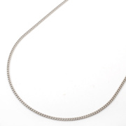 プラチナ850 50cm 4g 2面カット 喜平チェーン ネックレス 検定入　3885-NM18