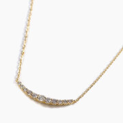 18金 ダイヤモンド 合計0.5ct ペンダント 750/1000 アズキチェーン 4394-UK21