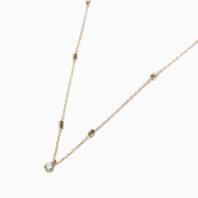 【送料無料・消費税込】18金/K18/18K ネックレス/ペンダント ダイヤモンド/DIAMOND/DIA ミラーボール オシャレ/お洒落 アクセサリー/ジュエリー アイテム レディース/女性 プレゼント/贈り物 4770-NM22