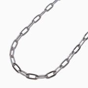スターリングシルバー SV925 ペーパークリップ ネックレス 80cm 38.2g 4897-DB23
