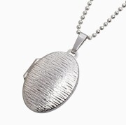 【送料無料】MERZ/メルツ シルバー SILVER 925 SV925 シルバーアクセサリー locket ロケット ペンダント ストーム 写真 思い出 2枚 カットボールチェーン付 6409-AD25