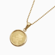 クック島 製造 ロイヤルミント 純金 K24 24金 PUREGOLD ゴールド COIN コイン 金貨 コインペンダント テディベア 2025年版 18金 K18 フセコミ枠 SV925 シルバー カットボールチェーン付き 1/30オンス6436-MS25