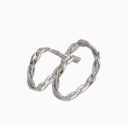 【送料無料】10金 K10 K10WG 正規品 ホワイトゴールド イヤーカフ イヤカフ イヤークリップ イヤリング 片耳用 ゴールドアクセサリー 日本製 刻印入り 6690-UK26