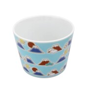 日本製 九谷焼/九谷五彩 磁気/陶器/陶磁器 縁起物/縁起カップ/フリーカップ/スープカップ 富士山 華やか/鮮やか  7634-SK26