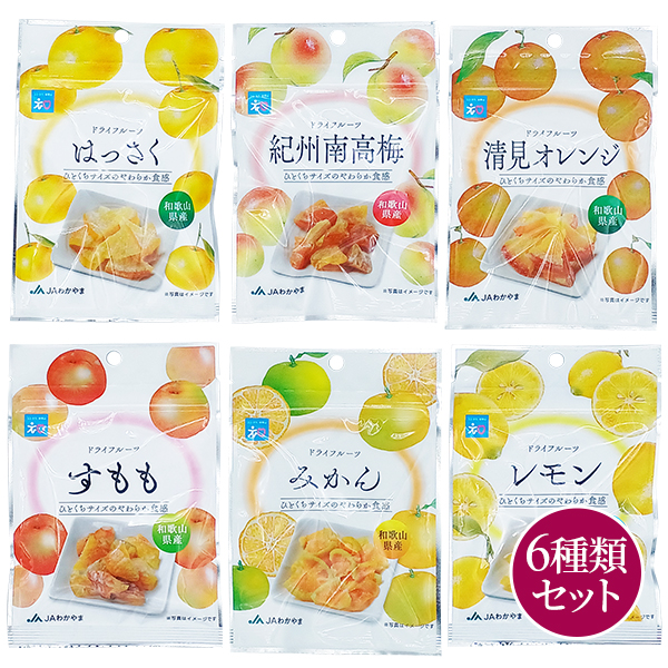 ドライフルーツ6種類