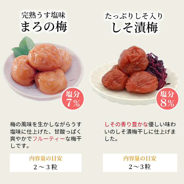 南高梅のお試しセット