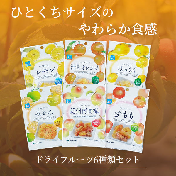 ドライフルーツ6種類セット