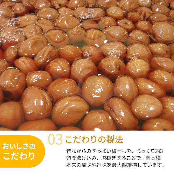訳あり塩麹仕込み紀州南高梅