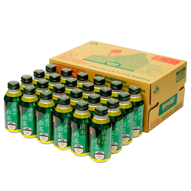 清水のお茶 ボトル缶 380g 24本入 JAしみず きらり公式オンラインショップ