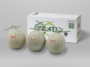 夕張メロン　良品3玉入【送料込み】