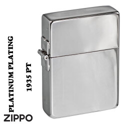 zippo(ジッポーライター) 1935レプリカ　プラチナメッキ　1935-PT 復刻デザイン画像