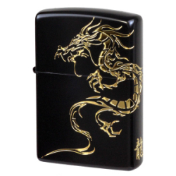 zippo ジッポーライター トライバルドラゴン干支 ジッポーライターゴールド 2BKG-DR  送料無料【ネコポス可】