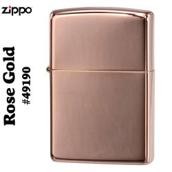 ZIPPO(ジッポーライター) Ｒｏｓｅ　Ｇｏｌｄ（ローズゴールド）ハイポリッシュ画像