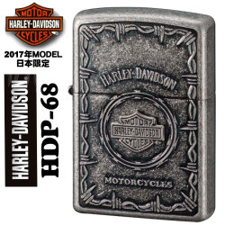 zippo ハーレーダビットソン 日本国内限定 2017年モデル Sメタル バー&シールド HDP-68画像