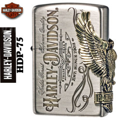 zippo(ジッポーライター)ハーレーダビットソン 日本国内限定 2018年モデル サイドメタル HDP-75画像