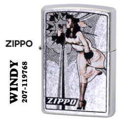 ZIPPO/ZIPPOキャラクター人気の「WINDY」デザイン Z207-119768画像