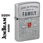 ZIPPO/Jim Beam Logo ジムビーム　ロゴ US 2025秋モデル ストリートクローム 46800画像