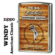 ZIPPO/人気のWINDYデザイン アメリカンクラシック Windy 錫メッキ・ミラー仕上げ ACL-WINDY 画像