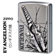 ZIPPO/ヱヴァンゲリヲン EVANGELION メタルレリーフ　ロンギヌスの槍　銀古美仕上げ シリアルナンバー入り EV-Longi 画像