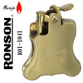 ロンソン ライター バンジョー RONSON Banjo オイルライター R01-1041 ブラスサテン画像