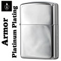 zippo(ジッポーライター)プラチナプレーティングジッポー 鏡面仕上げ画像