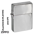 zippo(ジッポーライター) 1935レプリカ　プラチナメッキ　1935-PT 復刻デザイン画像