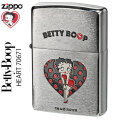 zippo(ジッポーライター)ベティブープ　ハート　クロムサテーナ画像
