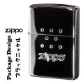 ZIPPO/ZPパッケージデザイン ブラックニッケルミラー（つやあり）　両面エッチング PACKAGE画像