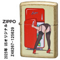 ZIPPO/USオリジナルZIPPO 2025 ピンナップガール柄 FRIDGE PINUP ストリートブラス プリント加工 Z48267-125629画像