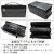 セカンドバッグ コードバン 馬革・牛革 Wファスナー 黒 Maturi マトゥーリ JAPAN MT-42 BLACK画像3