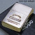 ZIPPO/訳あり 長期展示品 2004年製 1点限り シルバーサテン・ゴールドメッキ ZIPPOロゴ入り mzLOGO-SG画像1