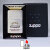 ZIPPO/訳あり 長期展示品 2004年製 1点限り シルバーサテン・ゴールドメッキ ZIPPOロゴ入り mzLOGO-SG画像3