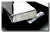 ZIPPO/純銀ジッポライター天然石ブラックダイヤ