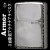 zippo(ジッポーライター)ジッポー アーマー限定シリアルナンバー入り 3面彫刻プラチナ アラベスク 画像