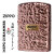 ZIPPO/アーマー　ハンマートーン（つち目）5面加工  ピンクゴールドメッキ 162PG-Z5HAMMER画像