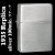 zippo(ジッポーライター)1935レプリカ シルバー100ミクロン サテーナ仕上げ 画像