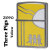 ZIPPO/ Three Pigs　スリーピッグス　3匹の子豚シリーズ　イエロー片面インクジェット　#200FBブラッシュクローム　200-PIGYE画像