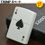 ZIPPO/トランプデザイン スペードの エースとキング　SPADE 白　ホワイト　全面塗装仕上げ　200-SPADEA画像1