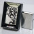 ZIPPO/トライバルタトゥー  TRIBAL TATTOO　ブラッシュクローム　直下腐食 200TT-BK1画像3